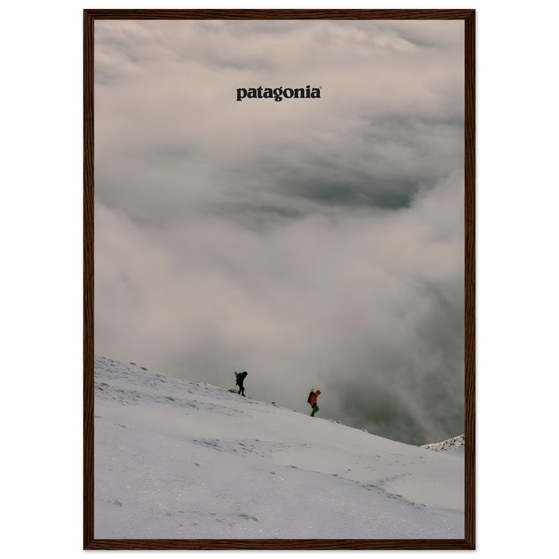 Patagonia Mountain Toppers Vintage Poster Ad