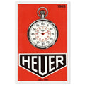 Heuer 1963 Vintage Poster Ad