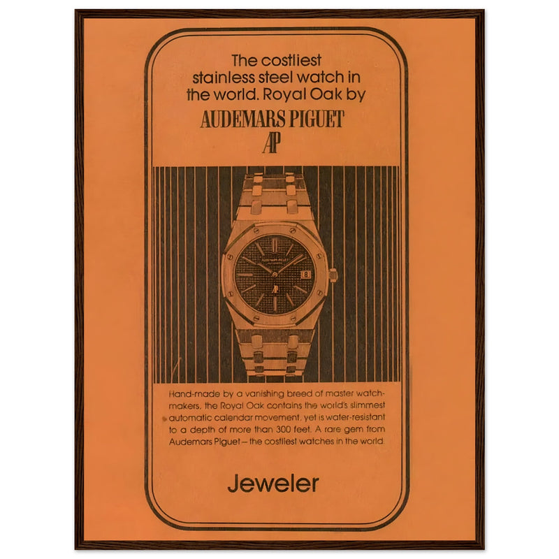 Audemars Piguet Royal Oak Vintage Poster Ad