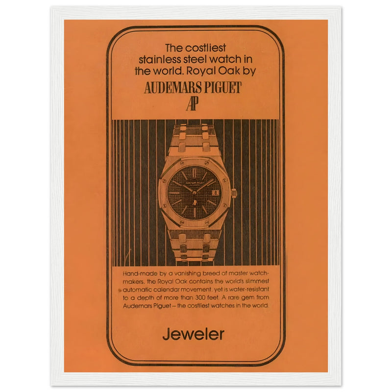 Audemars Piguet Royal Oak Vintage Poster Ad