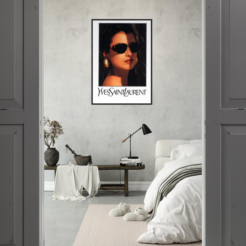 Yves Saint Laurent Vintage Poster