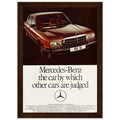Mercedes Benz Vintage Poster Ad