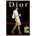 Dior Eau Sauvage Man Vintage Poster Ad