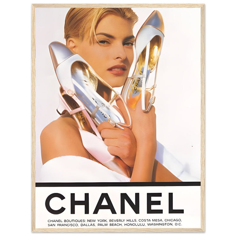 Chanel Vintage Poster Ad