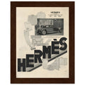 Hermes Fashion Vintage Poster Ad