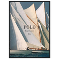 Polo Ralph Lauren Vintage Ad Poster - Polo Blue