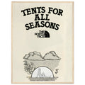 The North Face All Season Vintage Poster