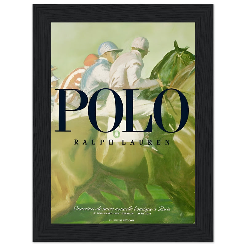 Polo Ralph Lauren Paris Vintage Poster Ad