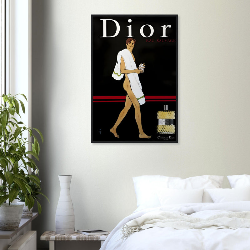 Dior Eau Sauvage Man Vintage Poster Ad
