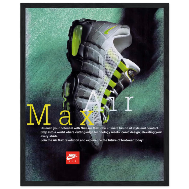 Nike Air Max Vintage Poster Ad