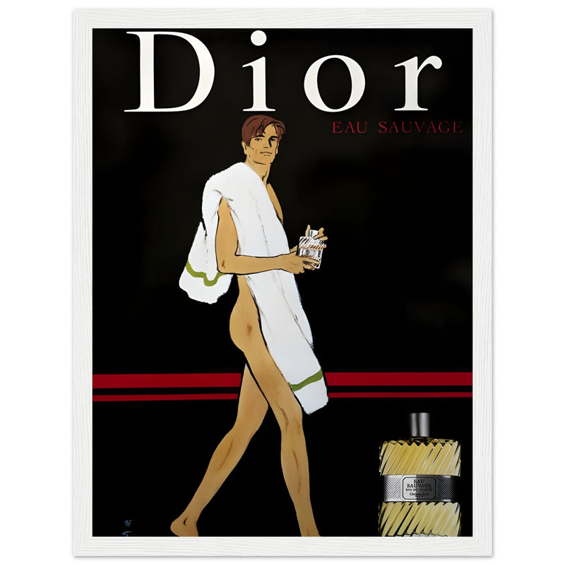 Dior Eau Sauvage Man Vintage Poster Ad
