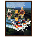 Rolex GMT Master Vintage Poster Ad