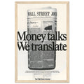 Wall Street Journal 1988 Vintage Poster Ad