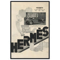 Hermes Fashion Vintage Poster Ad