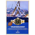 Rolex Submariner Offshore Champions Vintage Poster Ad