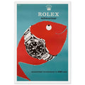 Rolex Submariner Vintage Poster Ad