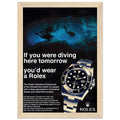 Rolex Oyster Perpetual Vintage Poster - Premium Matte