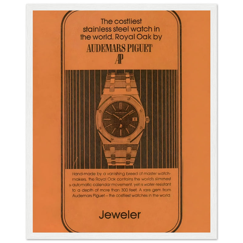 Audemars Piguet Royal Oak Vintage Poster Ad