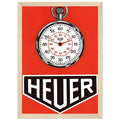 Heuer 1963 Vintage Poster Ad