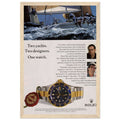 Rolex Yacht Submariner Vintage Poster Ad
