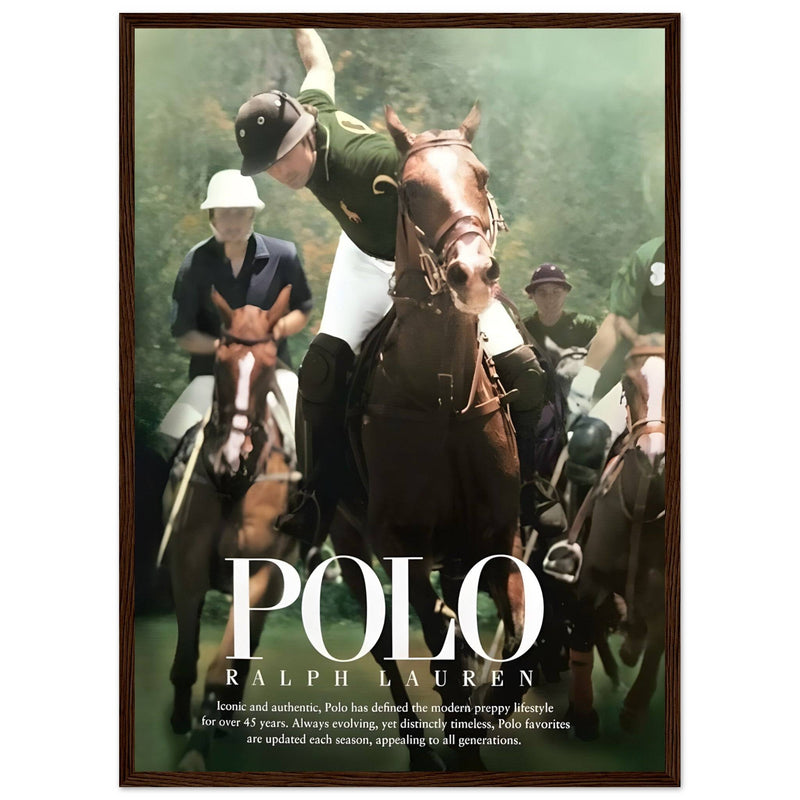 Polo Ralph Lauren Iconic Vintage Poster