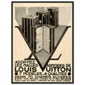 Louis Vuitton Paris Vintage Poster Ad