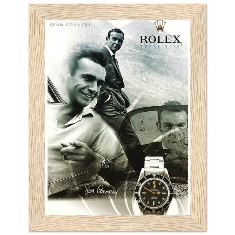 Rolex Sean Connery Vintage Rolex Poster Ad