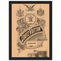 Louis Vuitton London Paris Vintage Poster Ad