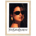 Yves Saint Laurent Vintage Poster
