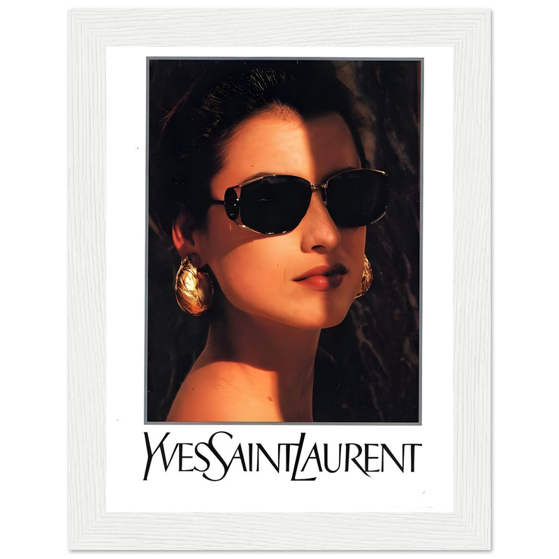 Yves Saint Laurent Vintage Poster