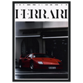 Ferrari Red Vintage Poster Ad