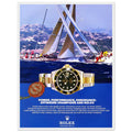 Rolex Submariner Offshore Champions Vintage Poster Ad
