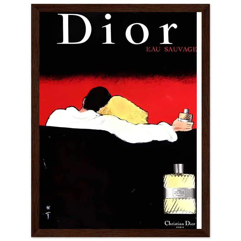 Dior Eau Sauvage Vintage Poster Ad
