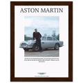 Aston Martin Vintage Poster Ad - 1964 James Bond Goldfinger