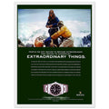 Rolex Oyster Perpetual Explorer Vintage Poster Ad