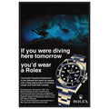 Rolex Oyster Perpetual Vintage Poster - Premium Matte