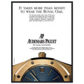 Audemars Piguet Master Watchmaker Vintage Poster Ad