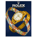 Rolex Advertising Golden Age Oyster Perpetual Vintage Poster