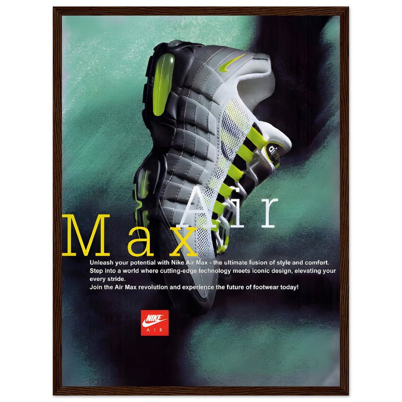Nike Air Max Vintage Poster Ad