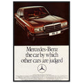 Mercedes Benz Vintage Poster Ad