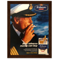 Rothmans King Size Best Tobacco Money Can Buy Vintage Poster Ad