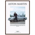 Aston Martin Vintage Poster Ad - 1964 James Bond Goldfinger