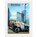 Rolls-Royce Best Car In The World Vintage Poster Ad