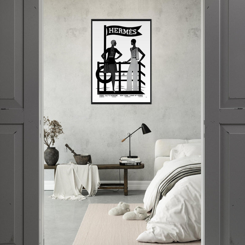 Hermes Flag Vintage Poster Ad