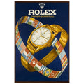 Rolex Advertising Golden Age Oyster Perpetual Vintage Poster