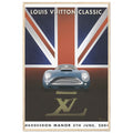 Louis Vuitton Classic Car Show Vintage Poster Ad