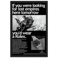 Rolex Submariner Vintage Poster Ad
