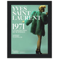 YSL 1971 Vintage Poster