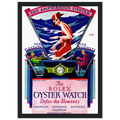 Rolex Amphibious Oyster Vintage Poster