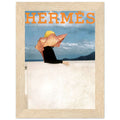 Hermes Le Monde Vintage Poster
